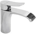 Rea Waschbeckenarmatur Dart Chrome Low - Grau