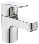Ideal Standard Cerabase Waschtischarmatur H60 mit Metall-Ablaufgarnitur Ausladung