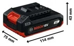 Akkupack GBA18V-20