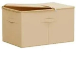 vidaXL Aufbewahrungsbox 2 pcs Creme 60 x 43 x 35 cm Vliesstoff - Creme