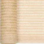 vidaXL Zaunblende Beige 1,2x10 m HDPE 195 g/m2 - Beige