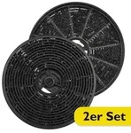 Bomann&reg; Kohlefilter Set | Aktivkohlefilter im praktischen 2er Set |...