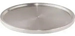 Schrankrondell Uno Edelstahl - Silber