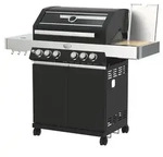 R&ouml;sle BBQ-Station VIDERO G4-SB Vario inkl. Abdeckhaube - Schwarz