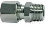 Riegler Gerade Einschraubverschraubung, R1/4, Rohr-&Oslash;12, ES 1.4571, 315bar