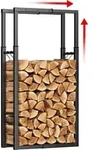 VOUNOT&reg; Verstellbare Kaminholzregal Aussen Metall, Brennholzregal Feuerholzregal