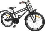 vidaXL Kinderfahrrad 18 Zoll f&uuml;r 5-7 Jahre alt Schwarz - Schwarz
