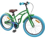 vidaXL Kinderfahrrad 20 Zoll f&uuml;r 6-11 Jahre alt Gr&uuml;n - Gr&uuml;n