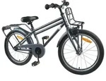 vidaXL Kinderfahrrad 20 Zoll f&uuml;r 6-11 Jahre alt Dunkelgrau - Grau