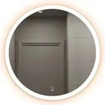 HOME DELUXE - LED-Spiegel - Rund - 3 verschiedene Lichtfarben -...