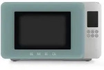 Smeg Mikrowelle m. Grill MOC01EGMEU, 4 Fkt, 1900W, Smaragdgr&uuml;n matt - Gr&uuml;n