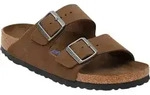 Birkenstock Arizona Soft Footbed Suede Leather Dark Tea Tonal FB 43 - Braun - 43