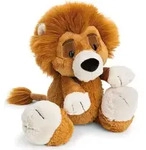 NICI Kuscheltier L&ouml;we King Kimari 35cm - braun - Stofftier aus weichem Pl&uuml;sch,