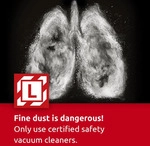 MENZER Schleifsystem Dustfree mit ETS 150 5.0 + VCL 530 PRO Antistatic