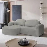 Masseno Ecksofa AMILIA L-S mit Schlaffunktion L-Form, Sofa mit Bettkasten,