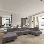 Masseno Ecksofa TORIVA R-S mit Schlaffunktion U-Form, Sofa mit Bettkasten,