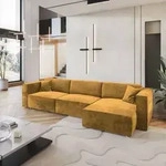 Masseno Ecksofa TOLMO M mit Schlaffunktion L-Form, Sofa mit Bettkasten,