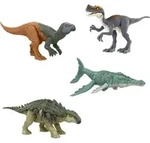 Jurassic World Rebirth Frenzy Pack Dinosaurier-Actionfigurspielzeuge, beweglich,