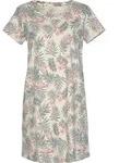 LASCANA Sleepshirt sand-bedruckt Gr&ouml;&szlig;e 32/34 - Creme - 32/34