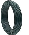 vidaXL Zaunbindedraht Gr&uuml;n 25 m PVC - Gr&uuml;n