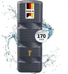 4rain QUADRO Wandtank 170 Liter graphite grey - Grau
