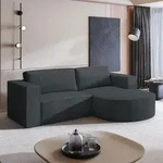 Masseno Ecksofa SORELA P R-S mit Schlaffunktion L-Form, Sofa mit Bettkasten,