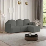 Masseno Ecksofa SUVINO mit Schlaffunktion L-Form, Sofa mit Bettkasten,