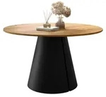 MIRJAN24 Tisch Calma 100, Esszimmer Tisch, Beine aus Stahl (Farbe: Schwarz /...