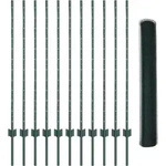vidaXL Geschwei&szlig;ter Drahtzaun 25 x 1,2 m (B x H) - Gr&uuml;n