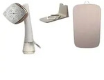 Philips OneTurn 2-in-1 B&uuml;geleisen & Steamer, 2,5 m, 90 g/min, Wei&szlig;, Nougat, 45