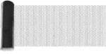 vidaXL Schwei&szlig;drahtzaun mit Spikes 50 x 0,8 m (B x H) - Grau