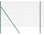 vidaXL Ground Fix Geschwei&szlig;ter Drahtzaun 10 x 1,5 m (B x H) - Gr&uuml;n