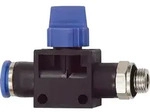 Riegler 3/2-Wegeventil &raquo;Blaue Serie&laquo;, Steckanschluss, G 1/4 a., S-G &Oslash; 10mm