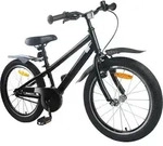 vidaXL Kinderfahrrad 20 Zoll f&uuml;r 6-11 Jahre alt Schwarz - Schwarz