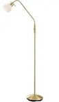 Lindby Stehlampe Elaina, messingfarben, 162cm, flexibel, E14 - Gold