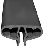Profilschienenpaket f&uuml;r Rundbecken 400cm, Q5, Grau RAL 7011 12 Elemente &agrave; 1,16m