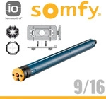 Somfy Oximo 40 iO 9/16 Funk-Rohrmotor Rollladen Laufwerk Zubeh&ouml;r Inklusive