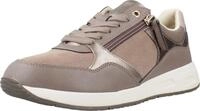 Geox Damen D BULMYA Sneaker, Beige, 37 EU