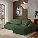 Masseno Ecksofa MODENZA N R-S mit Schlaffunktion L-Form, Sofa mit Bettkasten,