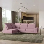 Masseno Ecksofa LERMA L-S mit Schlaffunktion L-Form, Sofa mit Bettkasten,