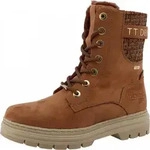 Tom Tailor Schn&uuml;rstiefel Braun - Braun - 42