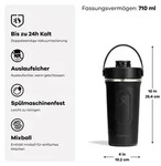 Shaker Flasche 710 ml Edelstahl isoliert Hydro Flask, Sportflasche, Trinkflasche
