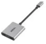 XREAL X7007, USB 2.0 Type-C, USB Typ-C, 120 Hz, Grau, Aluminium - Grau