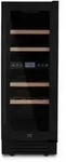 Les Petits Champs Weink&uuml;hlschrank CAVCEDB17 Schwarz, 17 Flaschen, Kapazit&auml;t...