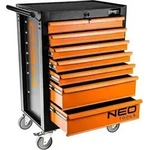 NEO tools 84-222, Schwarz, Orange, Kugellager-Teleskopschienen, 280 kg, 12,7...