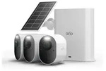 Arlo Ultra 3 4K-&Uuml;berwachungskamera, 3er-Set mit Solarpanel,...