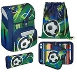 Scooli EasyStart Schulranzen-Set 5-teilig Soccer Champ gr&uuml;n - Gr&uuml;n