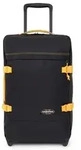 EASTPAK Reisetasche Trolley Tranverz Kontrast Mango schwarz 50cm - Schwarz
