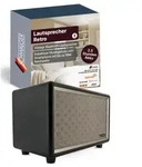 SCHWAIGER 661705 Retro Bluetooth Lautsprecher Vintage Speaker Lederoptik...