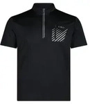 CMP Herren Radshirt mit Brusttasche aus 4-Way-Stretch grau 52 - Grau - 52
